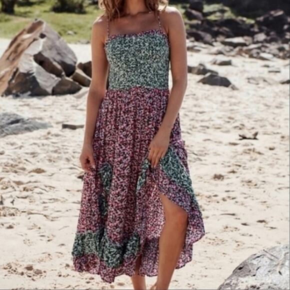 NWT Free People Boho Summer Medium Dress - Picture 1 of 7